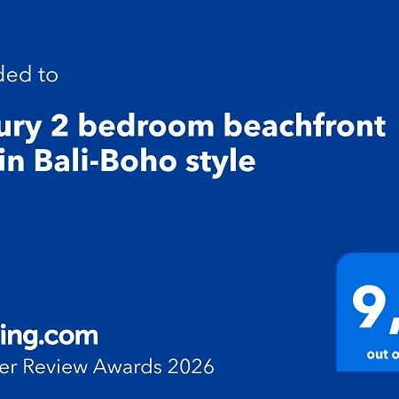 Appartamento Luxury 2 Bedroom Beachfront In Bali-boho Style Sitio de Calahonda
